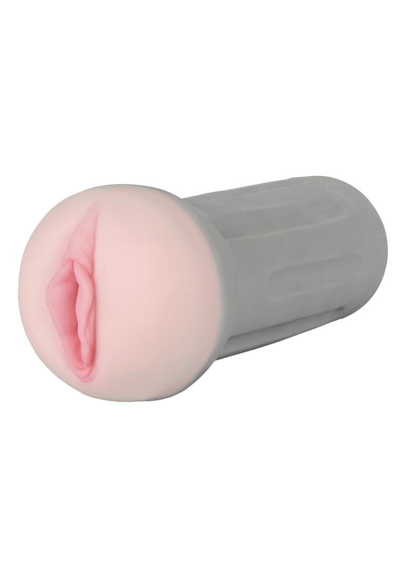 The Gripper Sure Grip Dual Density Stroker - Pussy - Vanilla