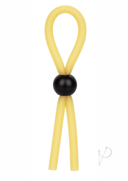 The Lasso Cock Ring - Vanilla/Yellow