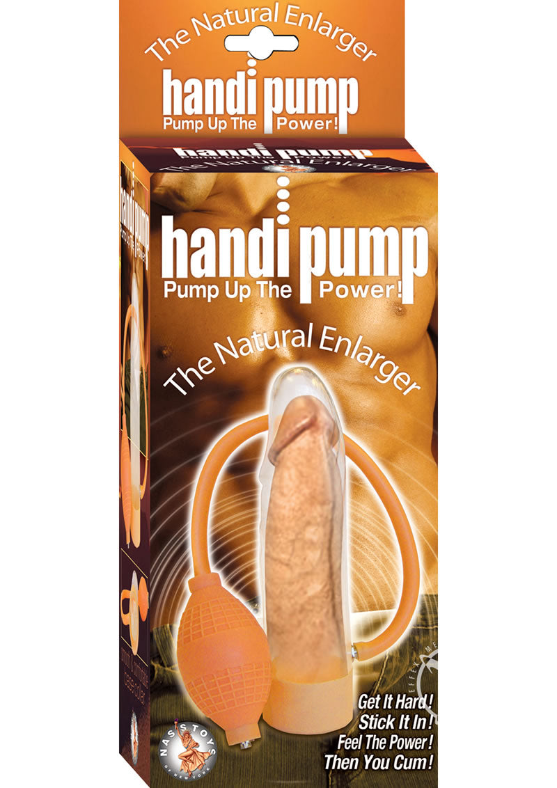 The Natural Enhancer Handi Pump Penis Pump - Clear