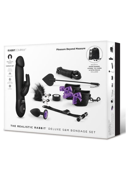 The Realistic Rabbit Deluxe S & M Bondage - Set