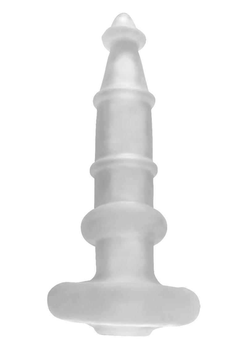 The Xplay Anal Sleeve Plug - Clear - 7in