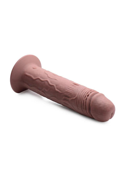 Thump It 7x Remote Control Vibrating and Thumping Silicone Rechargeable Dildo