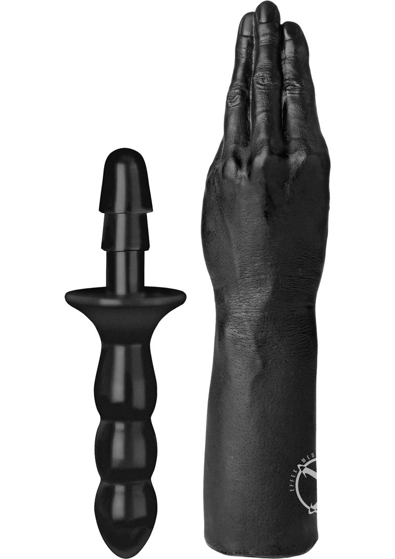 Titanmen The Hand Dildo with Handle - Black