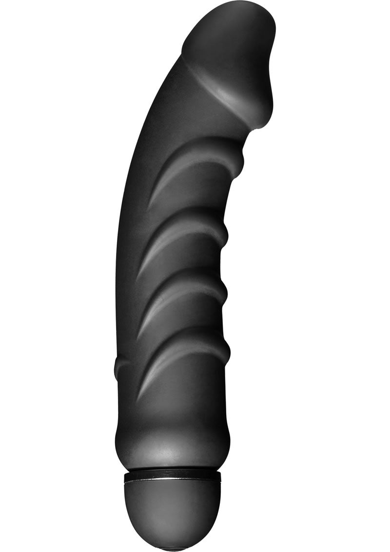 Tom Of Finland Silicone P-Spot Vibe - Black