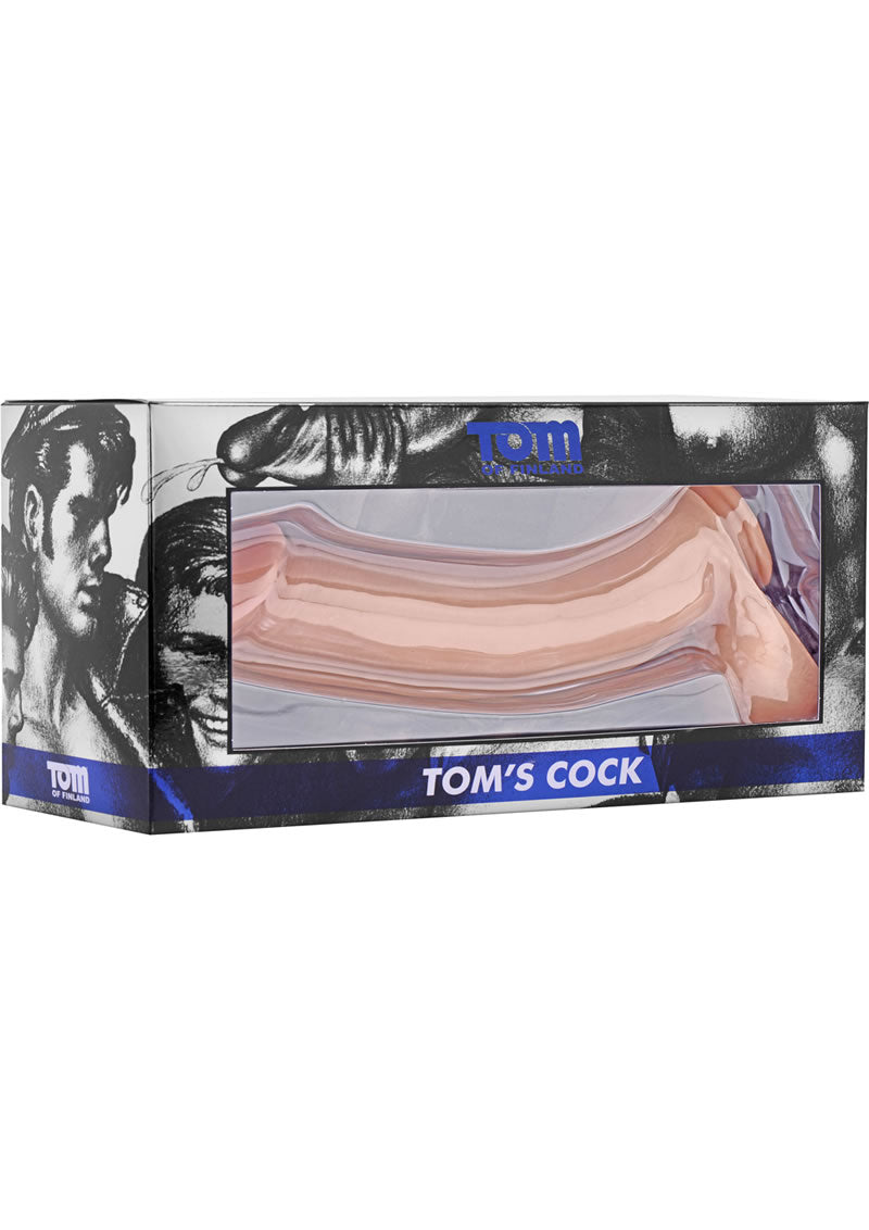 Tom Of Finland Tom's Cock 13in Dildo - Flesh/Vanilla