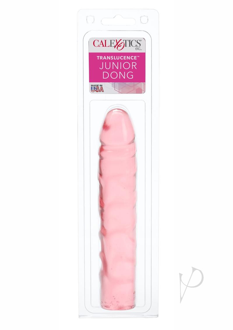 Translucence Junior Dildo - Pink - 7.5in