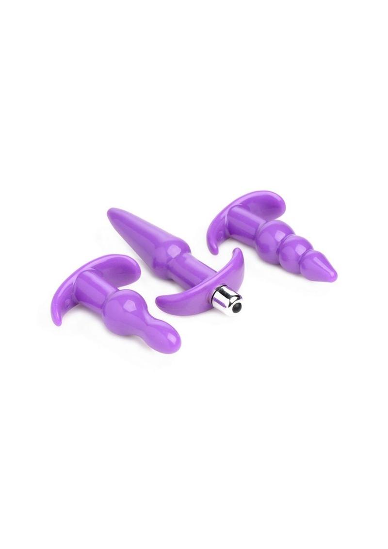 Trinity Vibes 4 Pc Vibrating Anal Plug