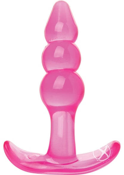 Trinity Vibes Bubbles Bumpy Starter Anal Plug - Pink