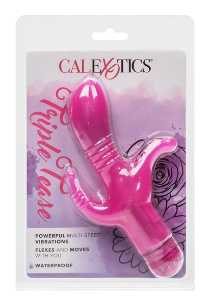 Triple Tease Vibrator - Pink