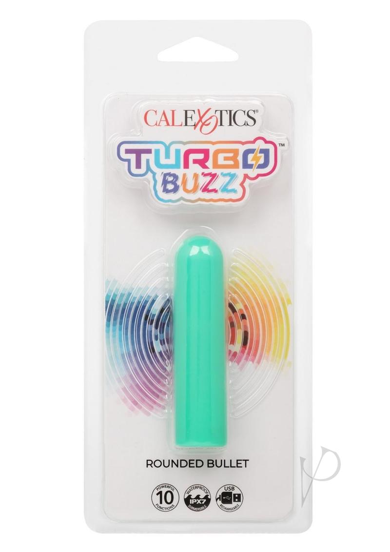 Turbo Buzz Rechargeable Rounded Bullet - Green