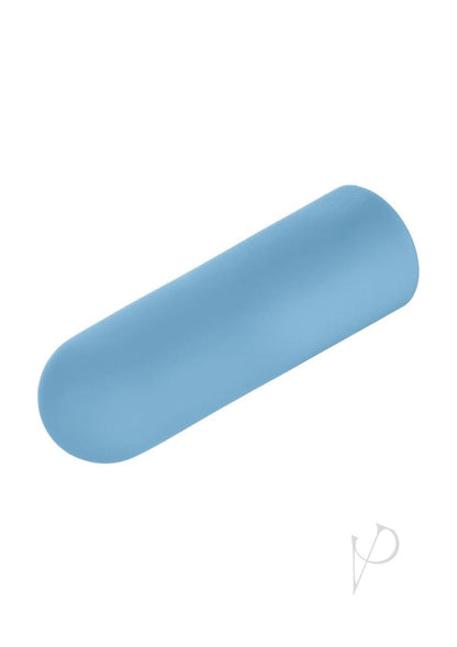 Turbo Buzz Rechargeable Rounded Mini Bullet - Blue