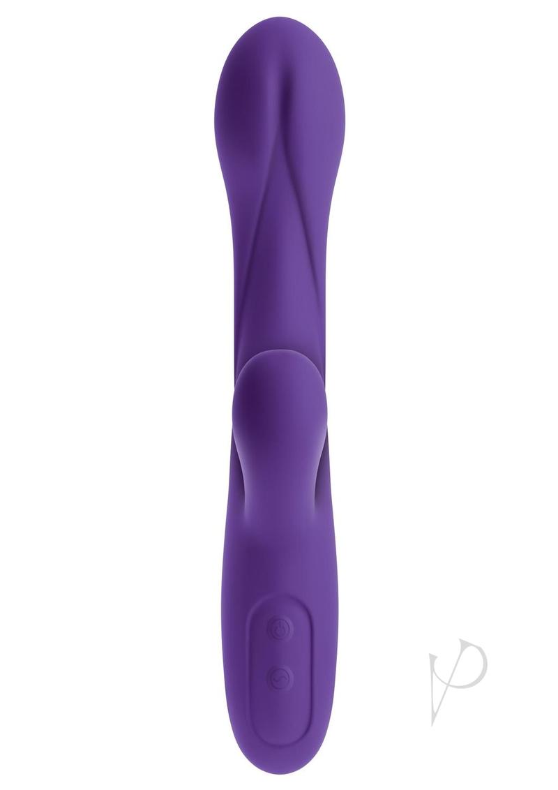 Ultimate Rabbits No 3 Plum Vibrator Multi Speed Waterproof Rechargeable