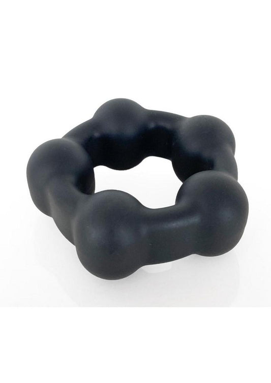 Vers Motion Ball Cock Ring - Black