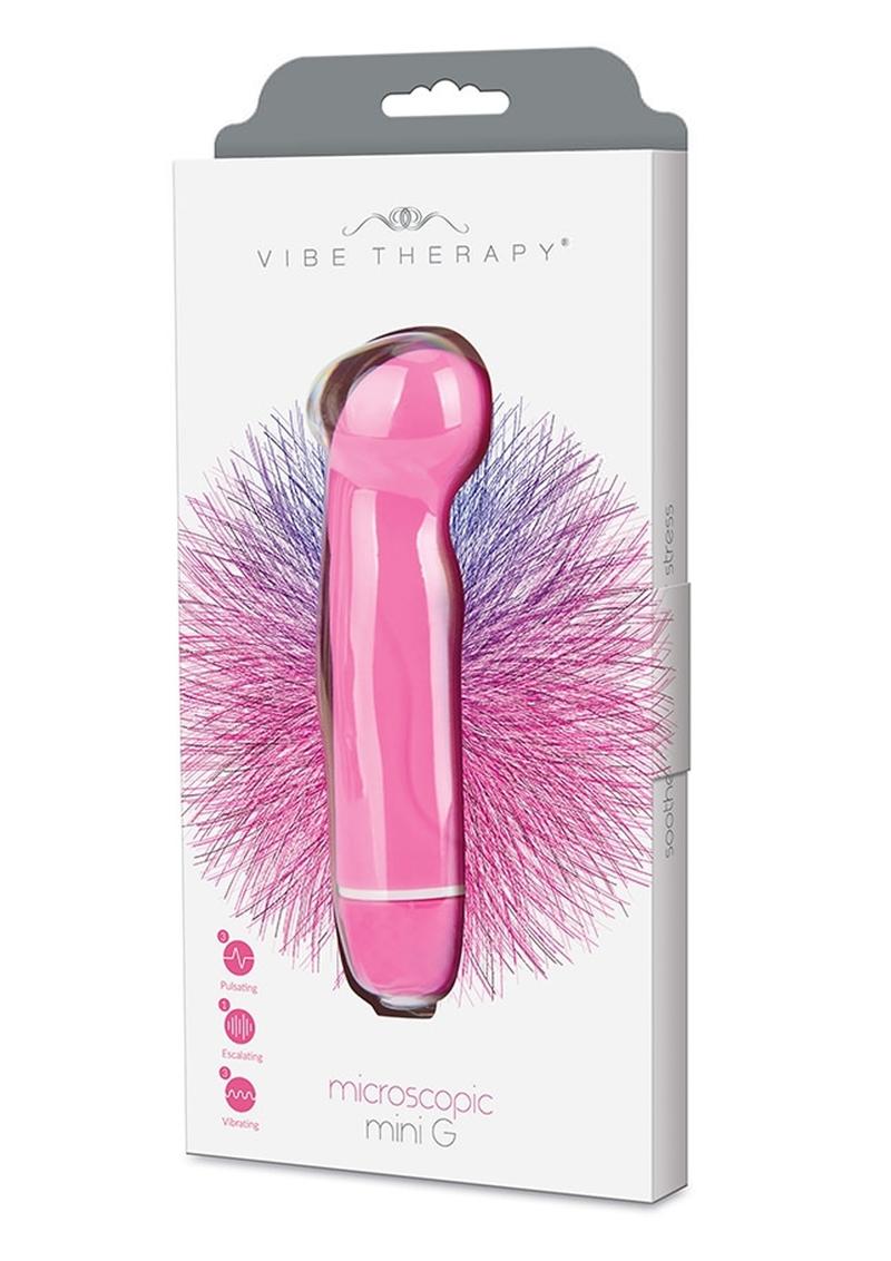 Vibe Therapy Microscopic Mini G Silicone Vibrator - Pink