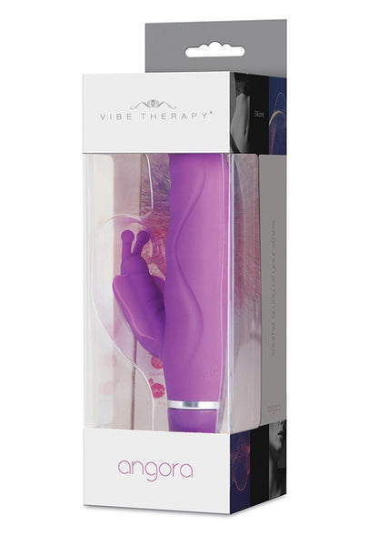 Vibe Therapy Monarch Silicone Rabbit Vibrator - Purple