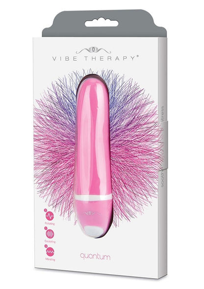 Vibe Therapy Quantum Silicone Bullet Vibrator - Pink