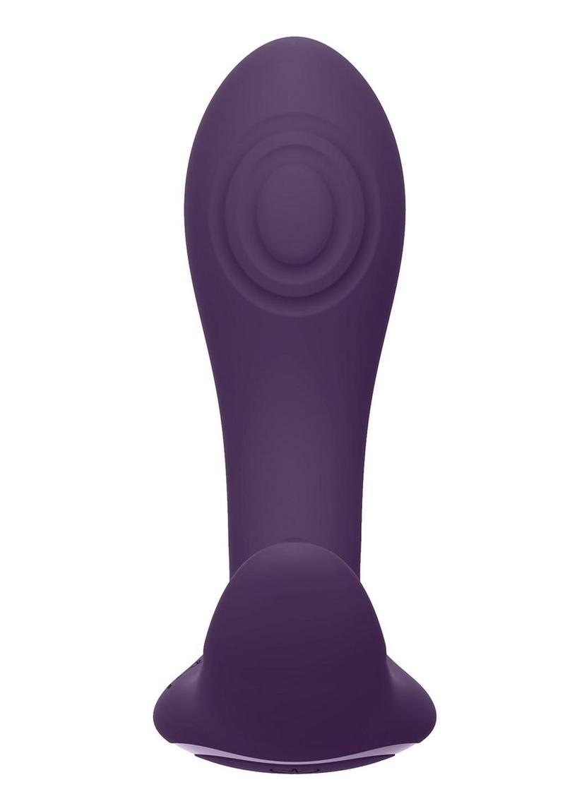 Vive Kata Rechargeable Silicone Pulse Wave and Vibrating Double Penetration Vibrator