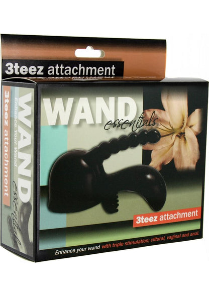 Wand Essentials 3teez Attachment - Black