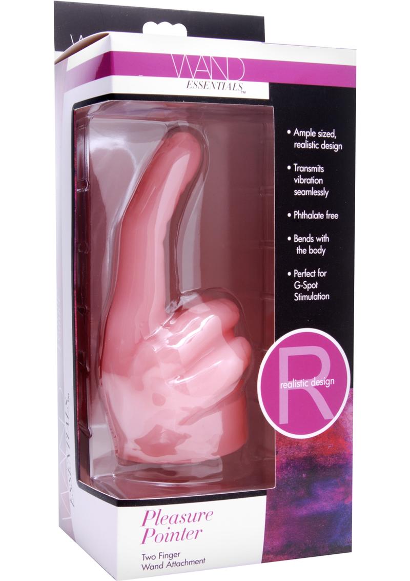 Wand Essentials Pleasure Pointer Wand Attachment - Pink