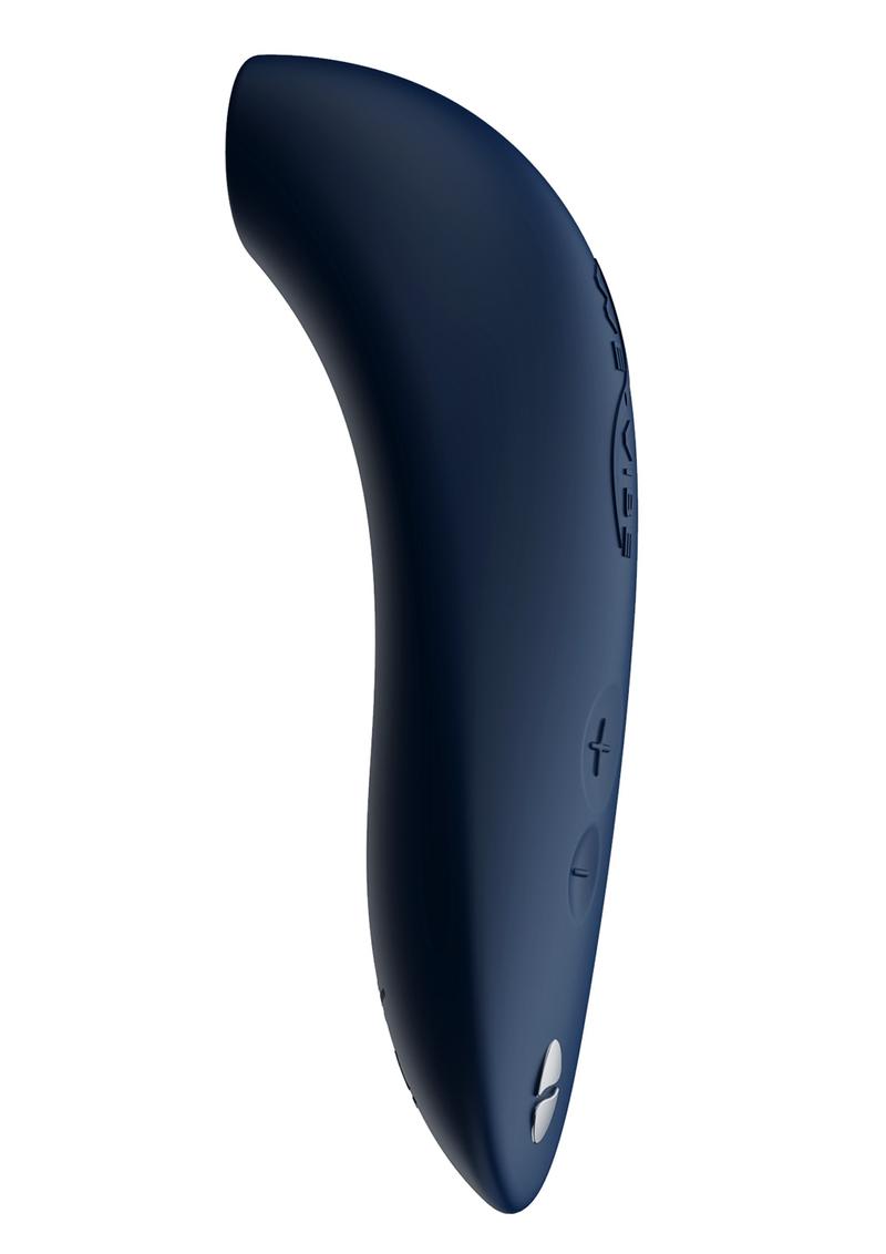 We-Vibe Melt Pleasure Air Rechargeable Silicone Clitoral Stimulator - Blue/Midnight Blue