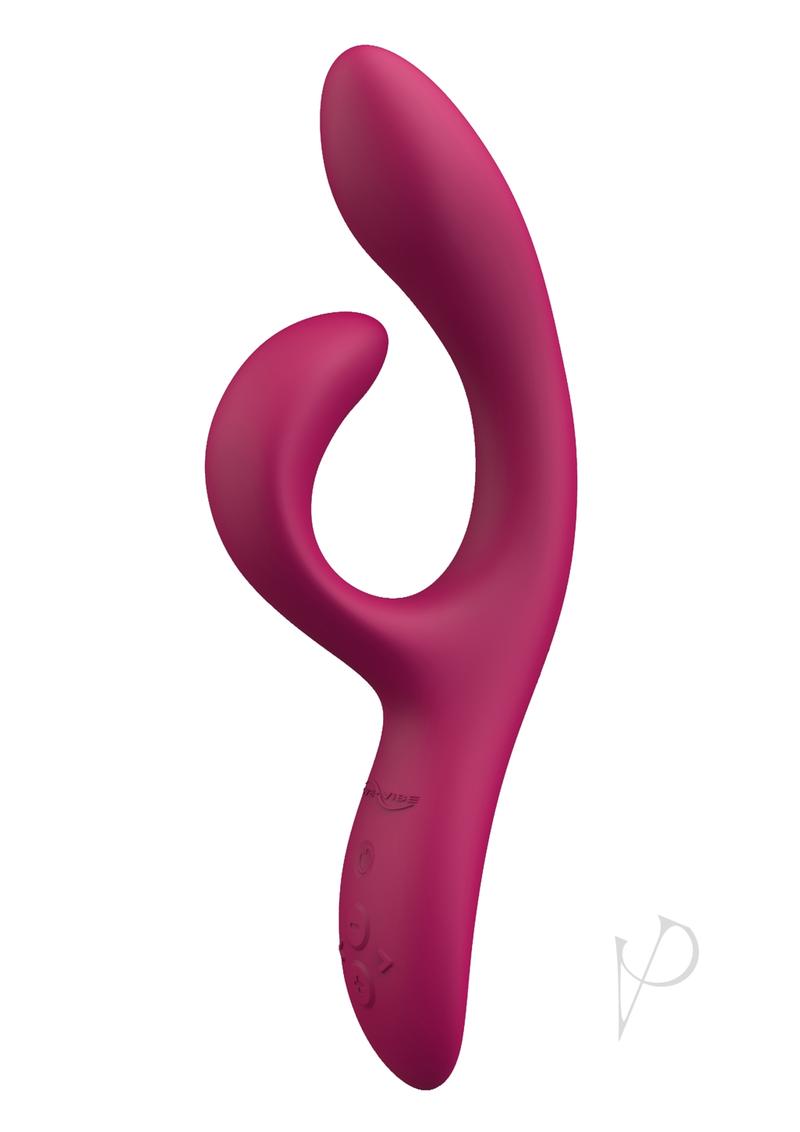 We-Vibe Nova 2 Rechargeable Silicone Rabbit Vibrator - Pink