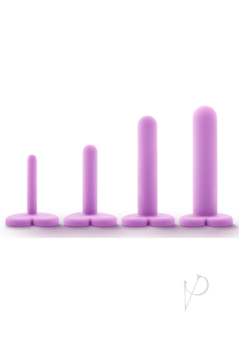 Wellness Dilator Kit Silicone - Purple - 4 Per Set