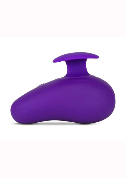 Wellness Palm Sense Rechargeable Silicone Massager - Purple