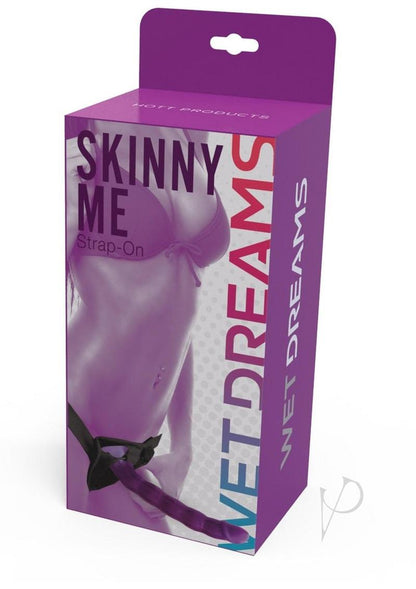 Wet Dreams Skinny My Strap-On - Purple - 7in