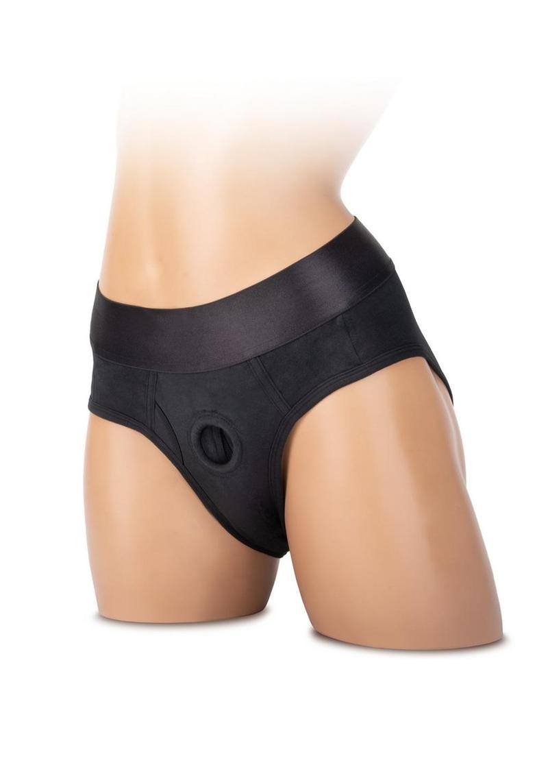 WhipSmart Brief Harness - Black - Large