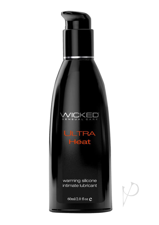 Wicked Ultra Heat Silicone Warming Lubricant - 2oz