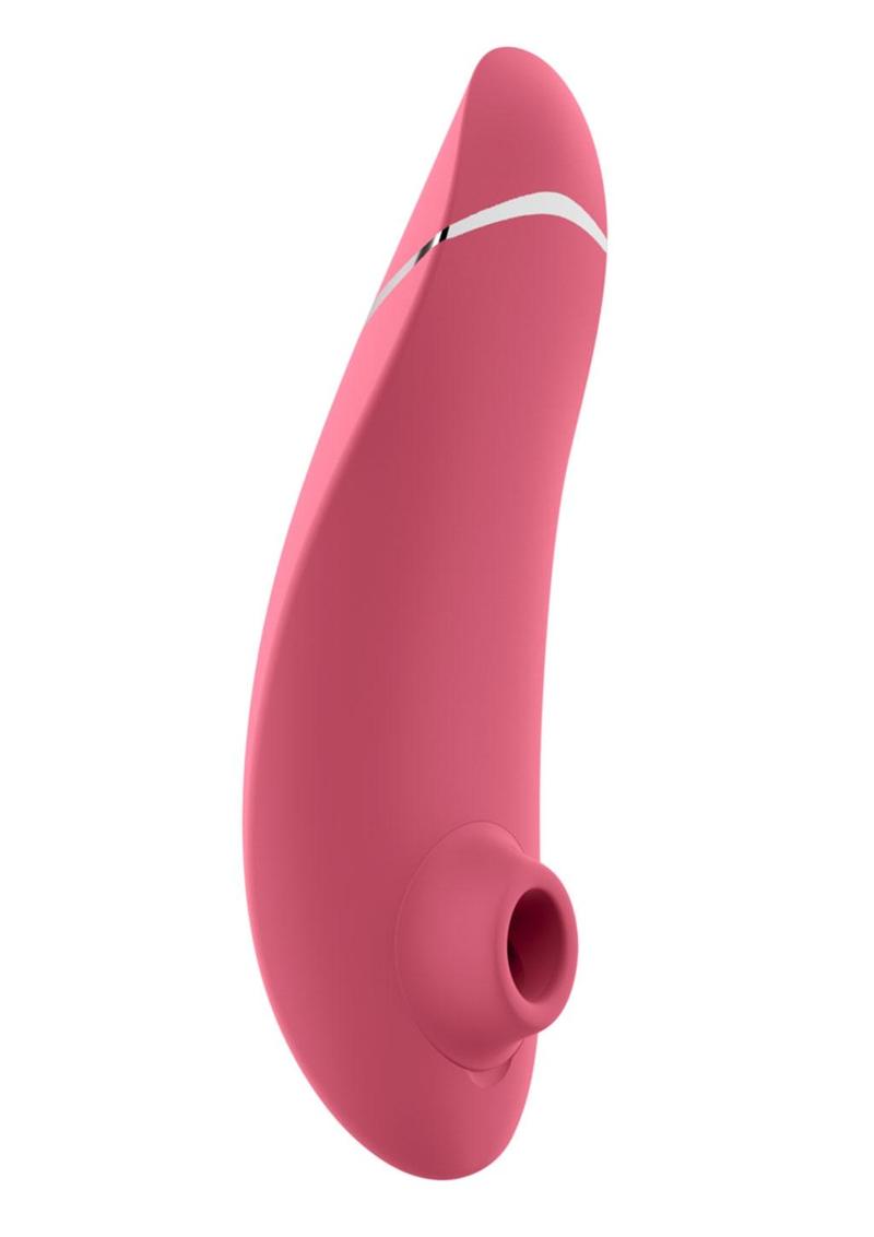 Womanizer Premium 2 Rechargeable Silicone Clitoral Stimulator - Pink/Raspberry