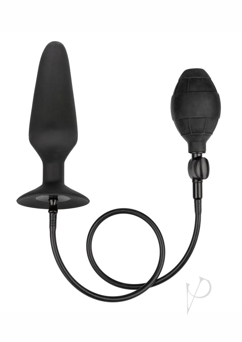 XL Silicone Inflatable Plug - Black