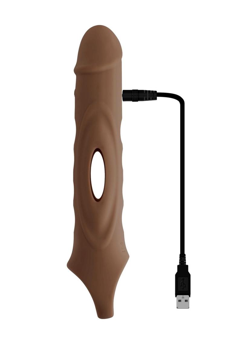 Zero Tolerance Big Boy Extender Rechargeable Silicone Penis Extension with Remote