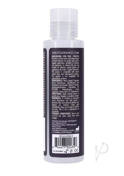 Zero Tolerance Drenched Glazed Hybrid Lubricant - 2oz