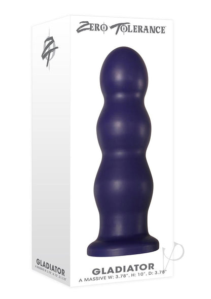 Zero Tolerance Gladiator Anal Plug - Extra - Purple - Large