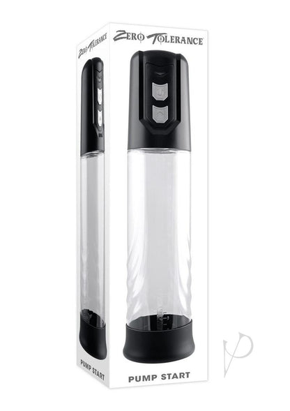 Zero Tolerance Pump Start Automatic Penis Pump - Black