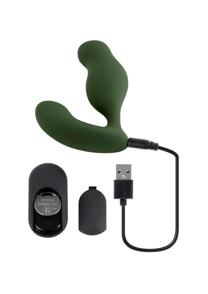 Zero Tolerance The Sergeant Rechargeable Silicone Prostate Vibrator with Remote