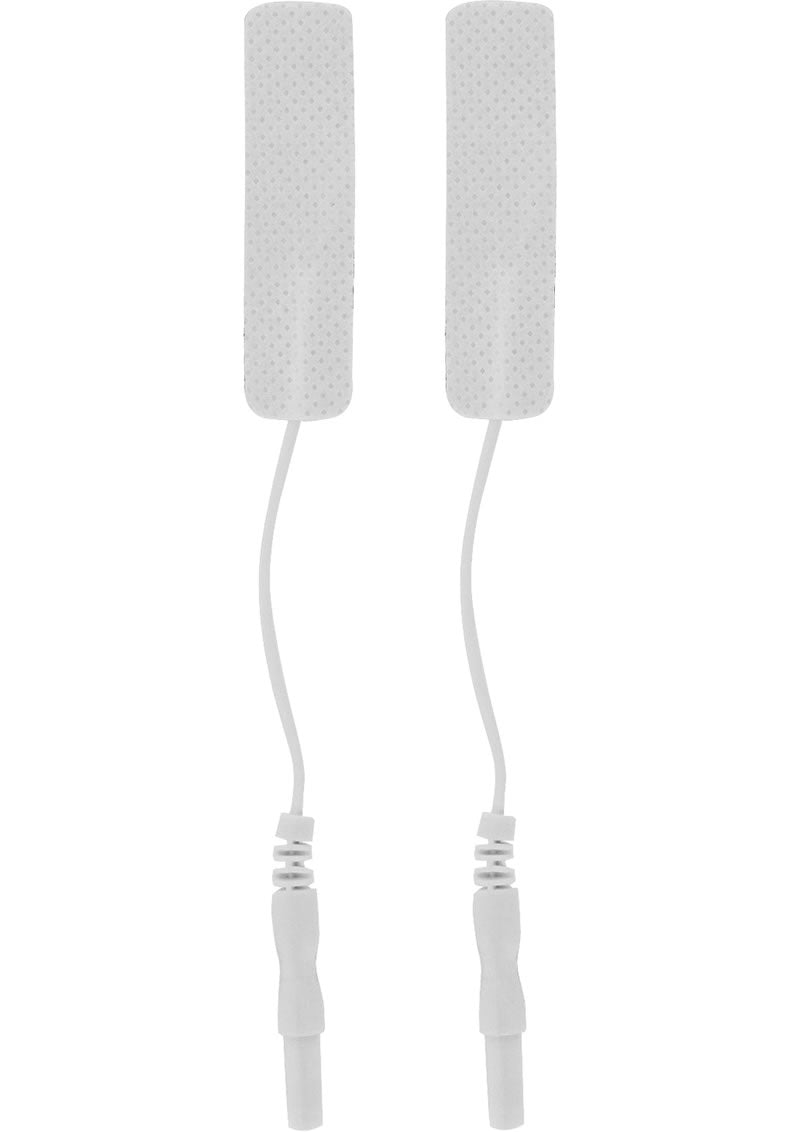 Zeus Electrosex Adhesive Penis-Pads - White - 2 Pack