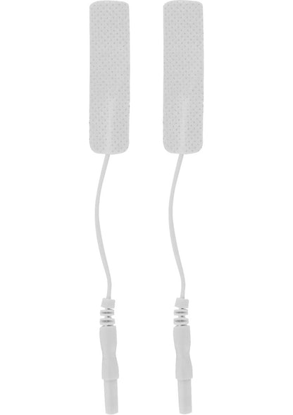 Zeus Electrosex Adhesive Penis-Pads - White - 2 Pack